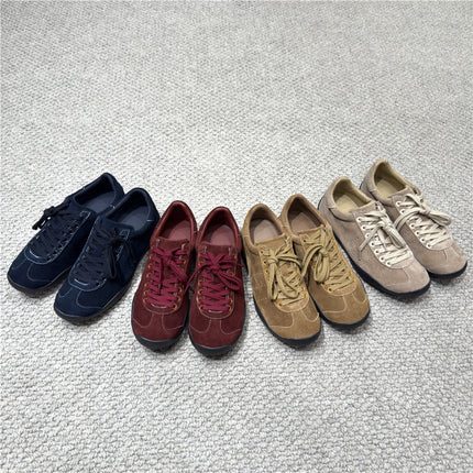 Women's Thick-Soled Casual Shoes 2025 Autumn New Comfortable Versatile Hiking Sneakers Board Shoes Agan Shoes