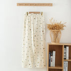 Pants Orchid Leaf / M
