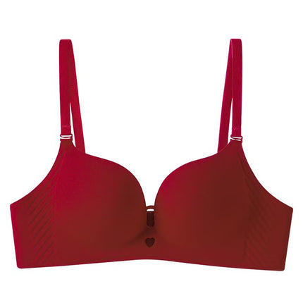 Seamless Underwear for Women with Small Busts, Enhancing and Enlarging the Appearance of the Round Chest, Wireless One-Piece Anti-Sagging Bra, Cross-Border Ready Stock