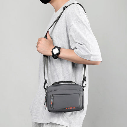 Men's Bag Oxford Cloth Shoulder Bag Men's Crossbody Bag Casual Canvas Bag Men's Bag Backpack Small Bag Business Briefcase