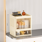 10B flat cover second layer cream white smoke 1 door 1 drawer
