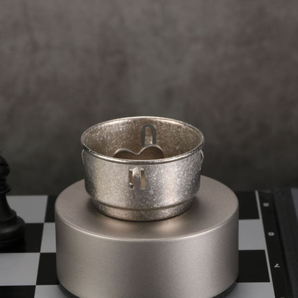 Pure titanium thermos cup business straight cup office tea separation cup with tea leakage stuffy bubble cup frosted titanium cup health