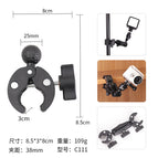 Ball head plastic clip