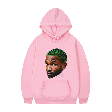 Rapper Frank Vintage Head Graphic Hoodie Men Women Ocean Hip