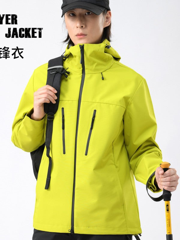2025 Spring and Summer New Outdoor Jackets for Men and Women, Mountaineering Clothing, Travel Thin Single-Layer Jackets, Travel Gear