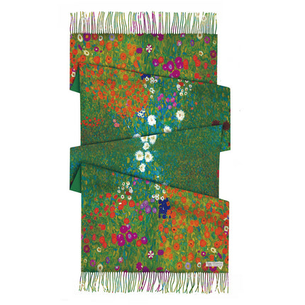 Winter Fashionable and Versatile Van Gogh Oil Painting Series Starry Sky Ladies Imitation Cashmere Long Scarf for Mother Shawl Warm Scarf