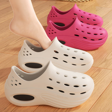 Summer Men's Sandals, Clogs, Non-slip Thick Soles, Outer Wear, Home Bathroom Bathing, Couple Beach Sandals, Women's Summer