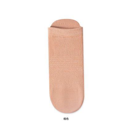 Yoga Socks Boneless Socks Pure Cotton Sports Socks Wholesale Floor Socks Indoor Silicone Non-Slip Pilates Mid-Calf Socks for Women