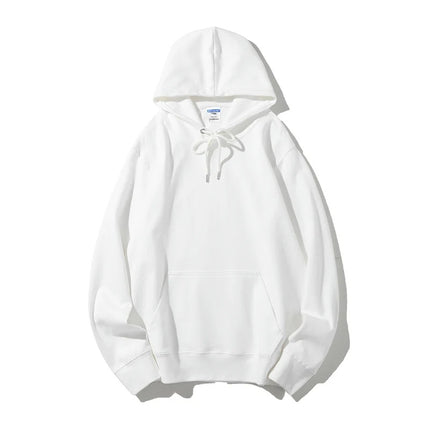 Men's autumn AG300g health cloth solid color hooded vests men's cross-border fashion brand men's coat printing wholesale
