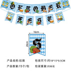 Oktoberfest flag-15pcs