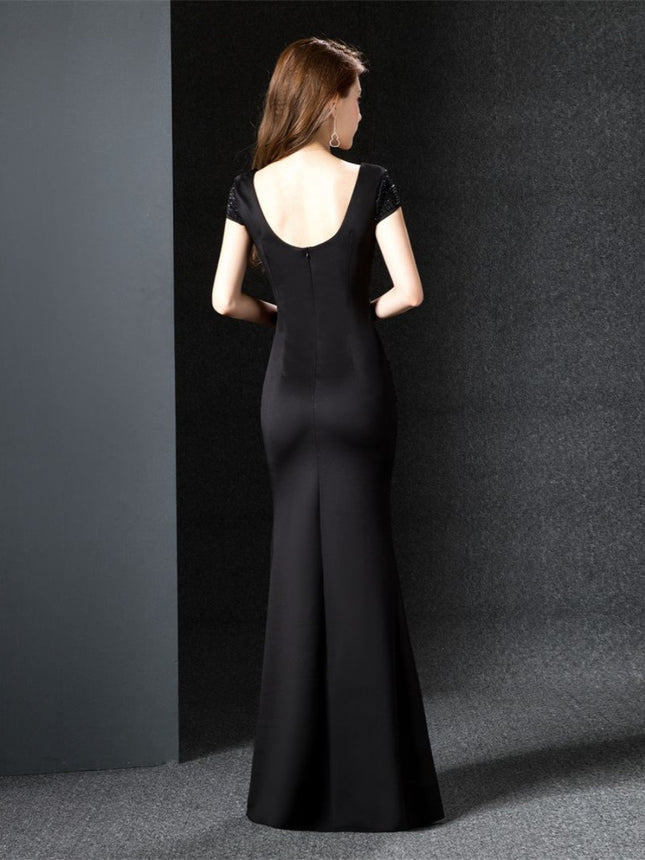Sexy dress Women's Low-cut Nightclub Elegant Slimming Long Dress for Night Evening Dress New Slim-fit Work Clothes