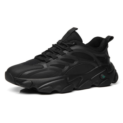 Lion Eagle Dell Torre Shoes Men's Shoes Breathable 45 Thick Bottom Black Plus Size 46 Joker 47 Casual Shoes 48 sneaker