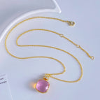 Necklace/gold powder (weight 7.5 grams)