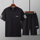 Black suit [Shorts + short sleeve]] / L [45.00 kg-60.00 kg]]