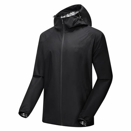 Cross-Border Sweat Suit Men's Jacket Sports Running Fitness Clothing Outdoor Training Sweat Yoga Clothing Zipper Cardigan Suit