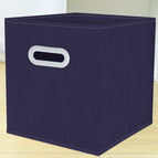 Drawer model without lid navy blue / Large size (28*28*28cm)