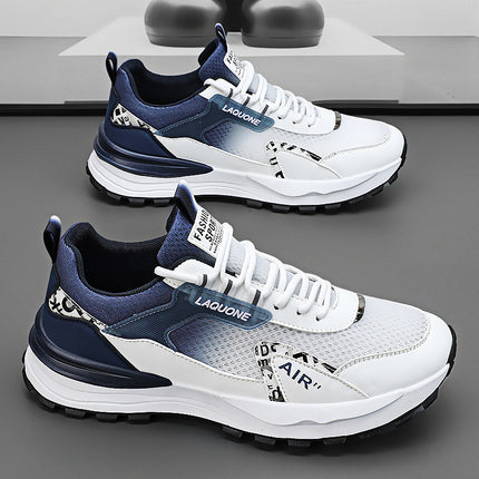 Forrest Gump Men's Shoes, Summer Breathable High-End Mesh Sneakers, Thin Sports Casual Dad Shoes for Teenagers, Odor-Resistant Trendy Shoes
