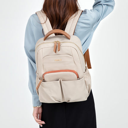 Backpack Women 2025 New Business Commuting Computer Bag 14inch Fashion Casual School Bag Large Capacity Travel Backpack