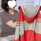 Red [t03 # Cool and sunscreen】 / M 45-52.5kg