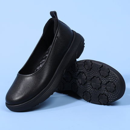 Ready Stock Nurse Shoes for Women, Summer Soft-Soled Breathable Slip-Ons That Don'T Tire Your Feet, Hospital Work Shoes, Black, Wholesale, Cross-Border Shipping