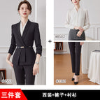 Black suit + pants + shirt / S