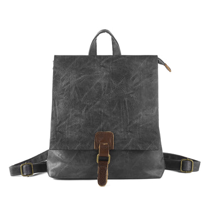 European and American Retro Cowhide Backpack Cross-border Outdoor Large Capacity Backpack Work Commuter Shoulder Bag Multifunctional Women's Bag