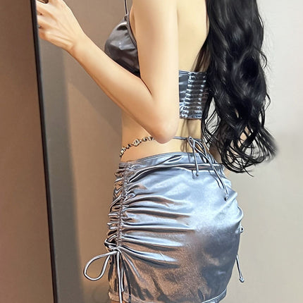 [Hot-Selling Item] Women's Swimsuit Split Conservative Student High-End Sports Style Hot Spring Anti-Exposure Boxer Briefs