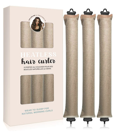 Cross-border new thick lazy sleeping non-hot curly hair curler European and American simple hair curler hook in stock wholesale