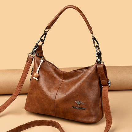 Bag Women's Bag New 2025 Guofeng New Middle-aged Mother Bag Crossbody Bag Women's Shoulder Bag Women's One Piece Hair