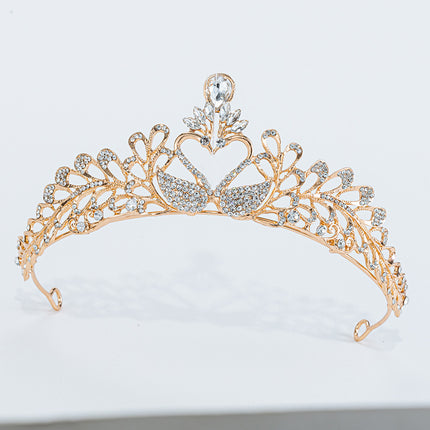 Birthday Crown Girls Headwear Kidsren Princess Classy Crown Girls Hairpin Hairband Little Girl Hair Accessories Headband