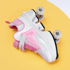 03 Four-wheel reachable mesh surface pink / 35