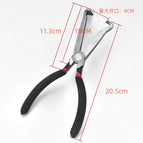 8inch power cutter pliers red and black handle