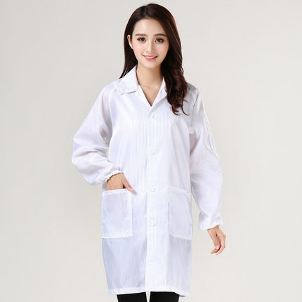 Anti-static coveralls hooded purification workshop dust-free overalls spray paint protection dust-proof blue breeding dust-free clothing