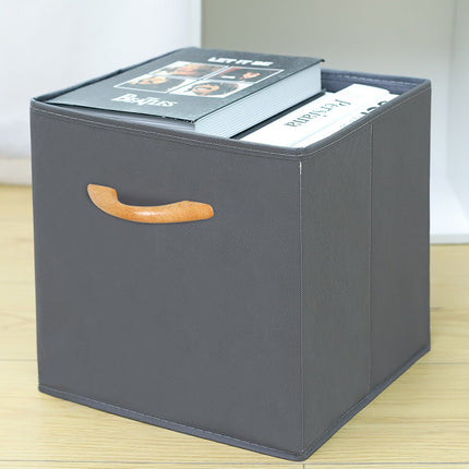 Amazon Coverless Storage Box Fabric Storage Box Foldable Large Clothes Organiser Toy Storage Box Cross Border