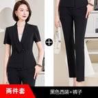 Black suit + pants / S