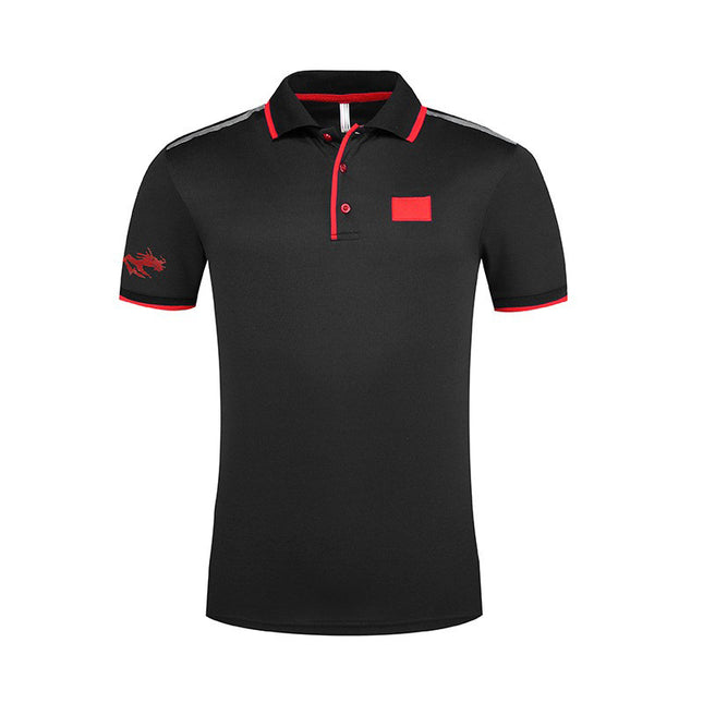 Chinese Team Sports T-shirt Men's and Women's Sports Training Suit Wushu Taekwondo Coach Suit Marathon Running Suit Print