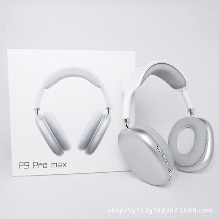 Cross-Border Foreign Trade P9 Pro Max Bluetooth Headphones Wireless Noise-Canceling Headphones Over-Ear Headset Huaqiangbei Wholesale