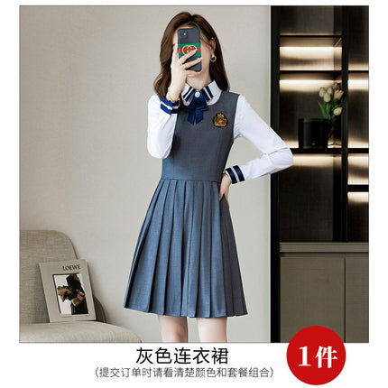 Autumn and Winter Kindergarten Teachers' Garden Clothes Work Clothes College Style Professional Suit dress suit Kindergarten Teachers' Administrative Clothing