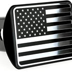 Bright Silver American Flag