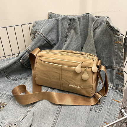 Cross-border Crossbody Bag Lightweight Multi-compartment Pillow Bag Large Capacity New Stylist Fashionable Walking Women's Shoulder Bag