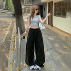 Black and gray trousers / XS