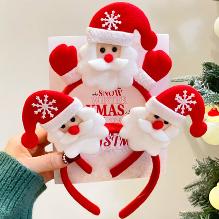 Christmas Antler Headband Holiday Costume Headband Cartoon Hairband for Women 2026 New Children's Hairpin Hair Accessory Gift