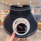 [candy hat solar model] black / Adjustable