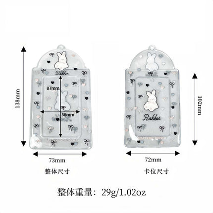 Supply Original Card Sleeve Small Card PVC Earth Flavor Star-chasing Aidou Campus Card Storage Card Bag Display Pendant Protective Cover