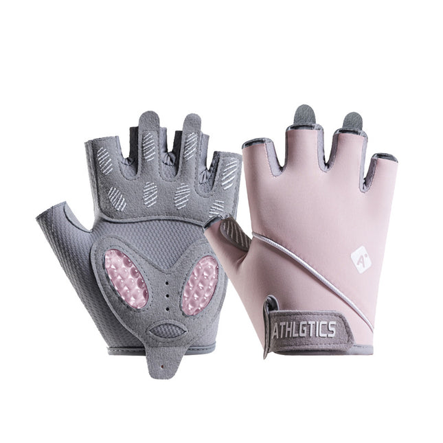 Fitness Gloves Women's Sports Anti-cocoon Anti-skid Iron Horizontal Bar Training Half-finger Special Kettlebell Cycling Yoga