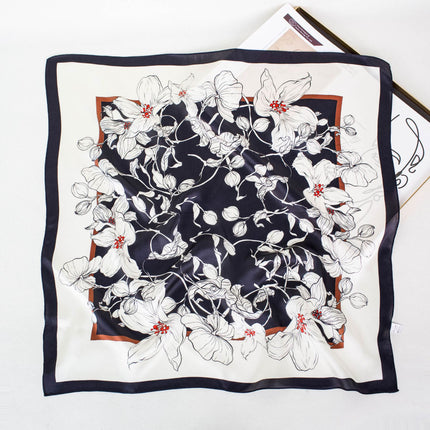 Collection of Silk Scarves Hangzhou Silk Mulberry Silk Fashion All-match Silk Crepe Satin High-end Gift for Mom