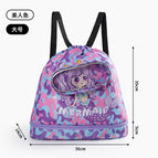 Below 20l / Camouflage purple mermaid [large size]