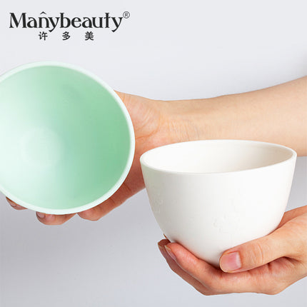 Silicone Mask Bowl, Soft Mask Bowl, Spoon Stick, Mixing Tool, Three-Piece Set, Scraper, Beauty Salon Facial Spa Special