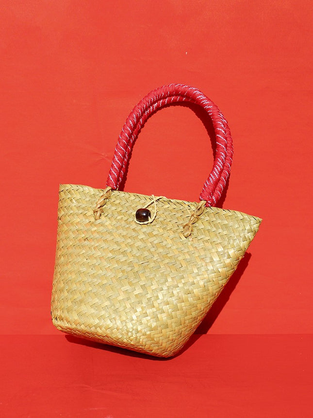 Straw Woven Bag / Sac Tressé Paille