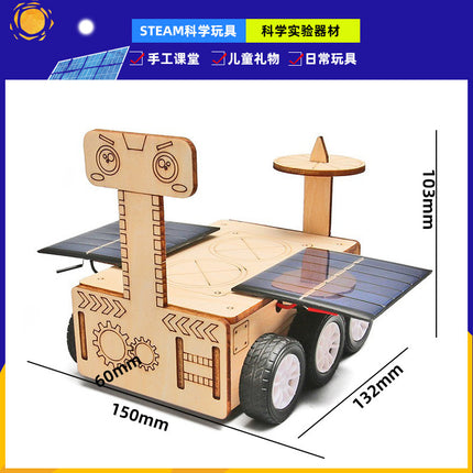 Children's science and technology diy handmade small solar series solar toy car physical model scientific experiment